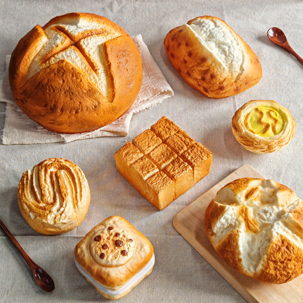 Slow Rebound Bread Squishy Stress Relief Toy