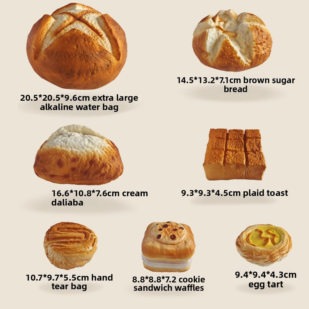 Slow Rebound Bread Squishy Stress Relief Toy