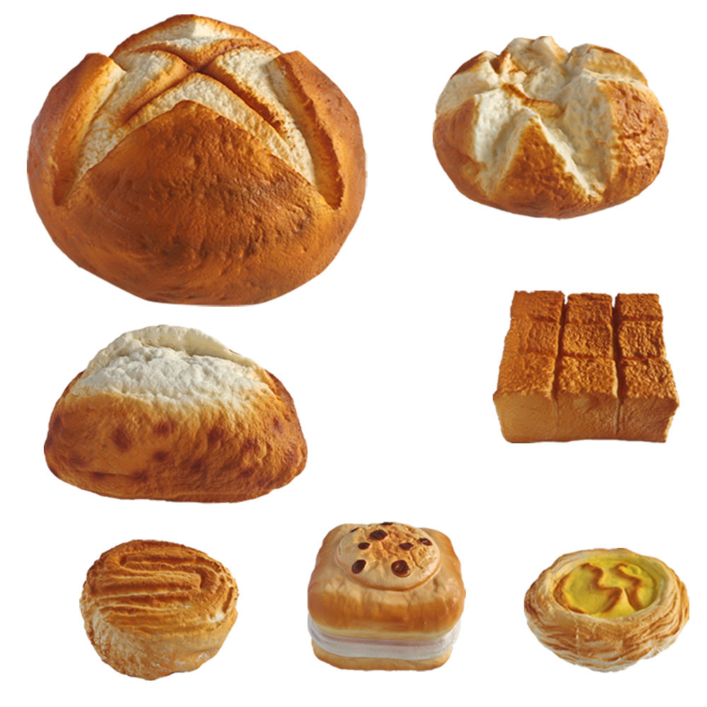 Slow Rebound Bread Squishy Stress Relief Toy