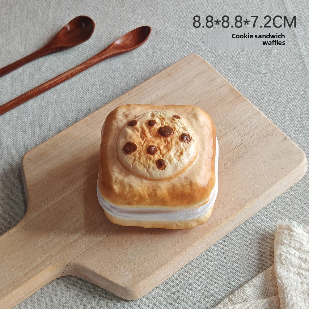 Slow Rebound Bread Squishy Stress Relief Toy